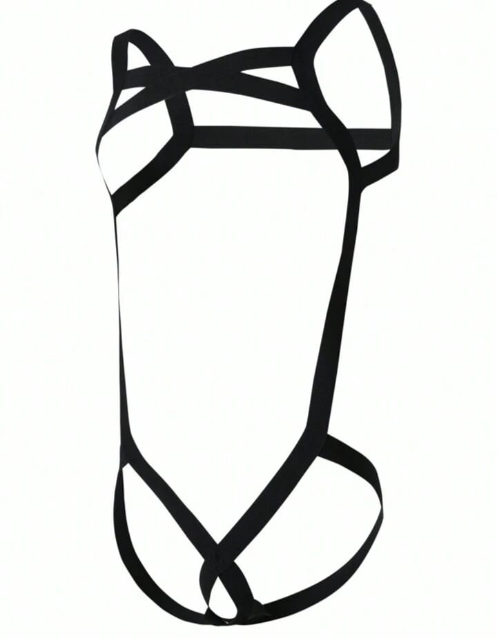 Men's Solid Color Bandage Bodybands